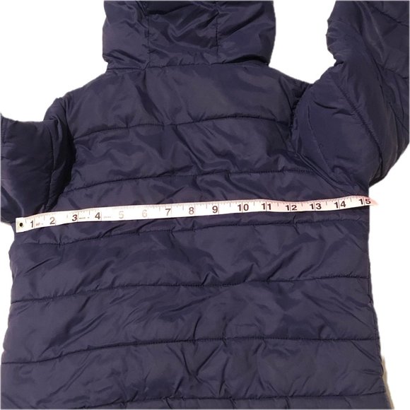 Zara Puffer Jacket Dark Blue No Tags Unisex Size 4T-5T - Picture 6 of 12
